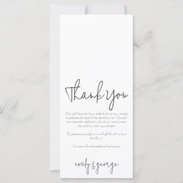 Simple Quaintのメ結婚ニューとサンキューカード