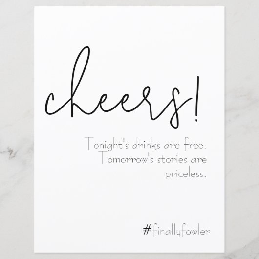 Simple Quaintオープンバー記号 (正面)