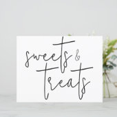 Simple Quaintデザートテーブル記号 (スタンド正面)