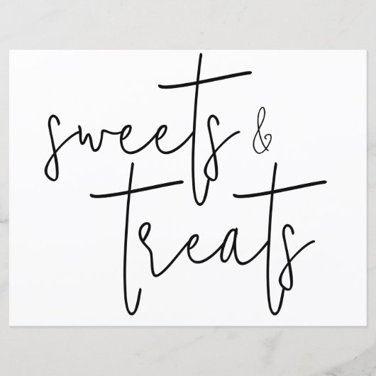 Simple Quaintデザートテーブル記号 (正面)