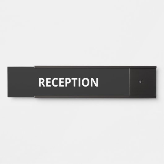 Simple RECEPTION サインプレート (正面)