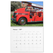 Simple Red 2026カレンダー カレンダー (2月 2027)