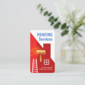 Simple Red Roof Being Painted 名刺 (スタンド正面)