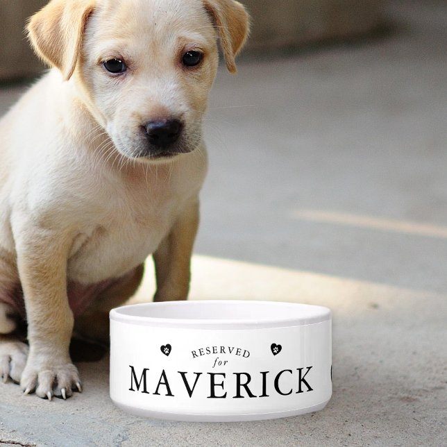 Simple Reserved for Custom Dog ボウル (クリエイターアップロード済み)