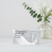 Simple Ride Hailing Uber Driver Theme コーリングカード (スタンド正面)