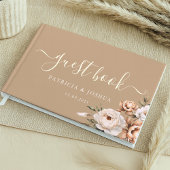 Simple Rustic Boho Wedding Guest Book ゲストブック