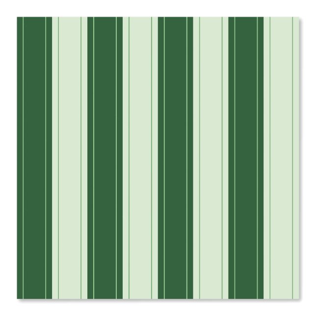 Simple Rustic Green Stripes with Ticking 壁紙 (正面)