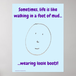 "Simple Says" #5 funny, humor, quote ポスター