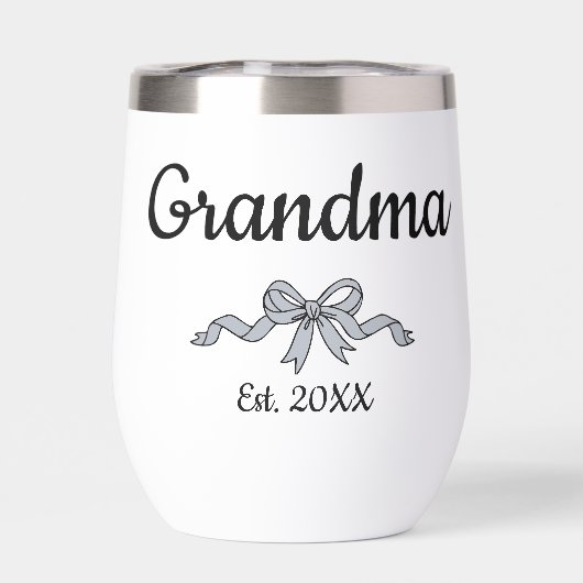 Simple Script Bow Grandma Est. Year (背面)