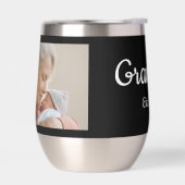 Simple Script Grandma Est.Photo Year Black (左面)