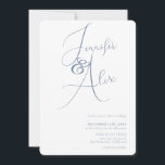 Simple Script Minimalist Photo Collage Wedding  招待状<br><div class="desc">Simple Script Minimalist Photo Collage Wedding Invitations.</div>