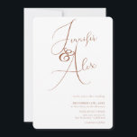 Simple Script Minimalist Photo Collage Wedding  招待状<br><div class="desc">Simple Script Minimalist Photo Collage Wedding Invitations.</div>