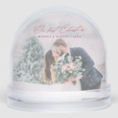 Simple Script Our First Christmas Wedding Photo (正面)