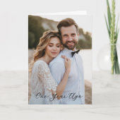 Simple Scripty First Anniversary - One Year Ago  カード (正面)