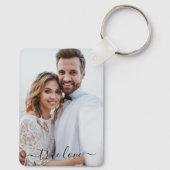 Simple Scripty True Love Photo キーホルダー (裏面)