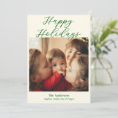 Simple Single Photo シーズンカード (スタンド正面)