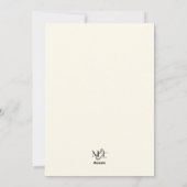 Simple Single Photo Holida シーズンカード (裏面)