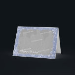 Simple Snowflake Art Personalize Photo Frame Opt 1 シーズンカード<br><div class="desc">雪片が冬の空を埋める！このカーカスタマイズドは、スノーフレークのアートフレーム内に自分の写真を持ち、自分のメッセージで文字を更新する。クリスマス、ハヌカー、ユール（キリスト降誕祭）、その他の冬の休暇の対応とギフトの間に最適与え。他のオプションや他の自然アートのCritterwingsストアをチェック！画像© 2010 Stephanie Smith,  all rights reserved.ライセ連絡ンスやその他の再利用権については、www.critterwings.comまでお問い合わせください。</div>