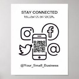 Simple Social media Poster for Company - Promotion ポスター
