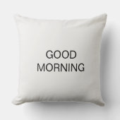 Simple Solid Color Throw Pillow クッション (正面)