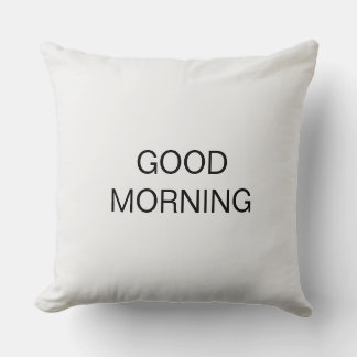 Simple Solid Color Throw Pillow クッション