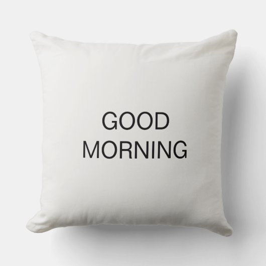 Simple Solid Color Throw Pillow クッション (正面)