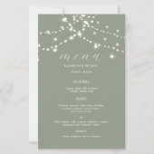 Simple String Lights Sage Green  (正面)