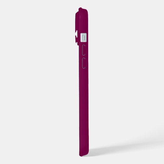 SIMPLE STYLISH CUSTOMIZED NAME MODERN WINE iPhoneケース (左側面)