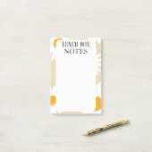 SIMPLE STYLISH MODERN CUSTOMIZED LUNCH BOX  ポストイット (デスク上)