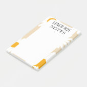 SIMPLE STYLISH MODERN CUSTOMIZED LUNCH BOX  ポストイット (アングル)