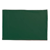 SIMPLE STYLISH MODERN CUSTOMIZED NAME MONOGRAM 枕カバー (裏面)