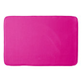 SIMPLE STYLISH MODERN MINIMAL CLASSIC HOT PINK バスマット (正面)