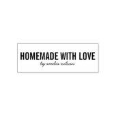 Simple Stylish Personalize Homemade with Love セルフインキングスタンプ (デザイン)
