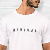Simple T-shirt, Minimalist T-shirt Tシャツ