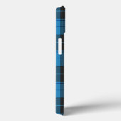 Simple tartan pattern in dark blue Case-Mate iPhoneケース (裏面 / 右)