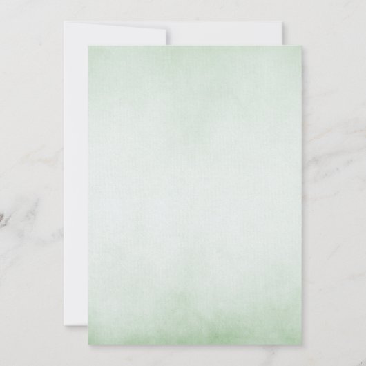 Simple Teddy Golf Lets Par-Tee Baby Shower 招待状 (裏面)