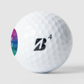 Simple Template Custom Logo Bridgestone e6 ゴルフボール (ロゴ)