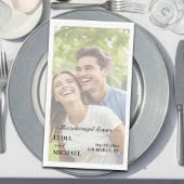 Simple Text Overlay Photo Rehearsal Dinner