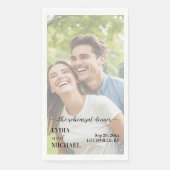 Simple Text Overlay Photo Rehearsal Dinner (正面)