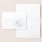 Simple Thank You 箔カード (ディスプレー)