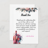 Simple Thank You Card サンキューカード (正面/裏面)