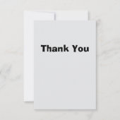 Simple Thank You Card サンキューカード (正面)