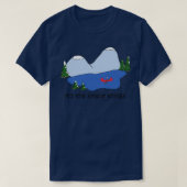 Simple Things Canoe Tシャツ (デザイン正面)