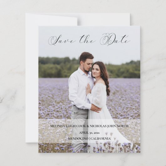 Simple Transparency Effect Photo Typography Script (正面)