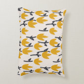 Simple tulip flower seamless pattern アクセントクッション (裏面(縦))