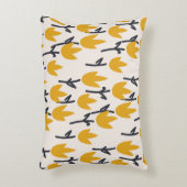 Simple tulip flower seamless pattern アクセントクッション (正面(垂直))