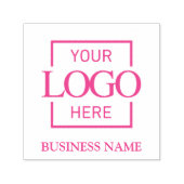 Simple Typography Custom Business Logo Branding セルフインキングスタンプ (デザイン)
