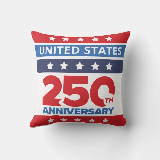 Simple United States 250th Anniversary クッション (裏面)