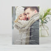 Simple Us Editable Color日付カードの保存 サンキューカード (スタンド正面)