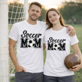 Simple Varsity Soccer Mom Style Tシャツ